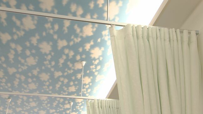 利用者を明るい気持ちに…天井には“青い空”　いわき市の障害者施設が5年ぶり復活　福島|TBS NEWS DIG