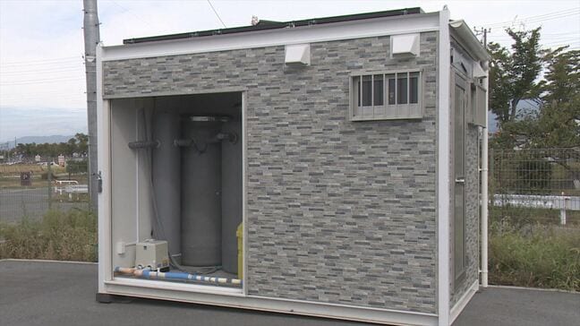 「外に排出することなく自己完結する」水を再利用できる循環型トイレ 水と電気が限られる大規模災害時の活躍に期待 山梨・ヤマゲン|TBS NEWS DIG