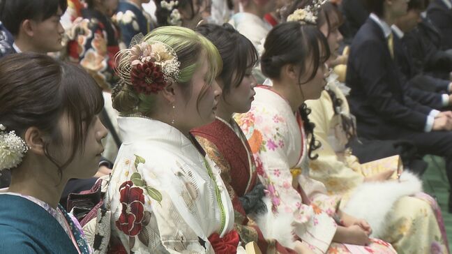 「大人としての自覚を持ち行動を」成人の日を前に…二十歳の集い　福島|TBS NEWS DIG