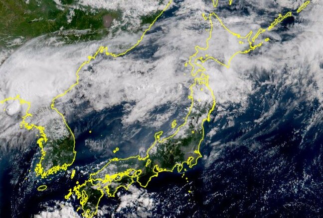 オホーツク海の低気圧からのびる前線…ゆっくり南下する見込みで警戒 東北日本海側は大雨のおそれ【雨と風のシミュレーション】|TBS NEWS DIG