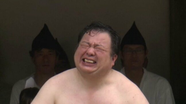 「去年より強かった」見えない稲の精霊と三番勝負 「一人角力」を奉納 今年の結果は… 愛媛県・大山祇神社 |TBS NEWS DIG