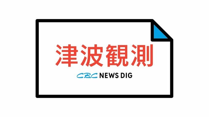 【津波観測】愛知・田原市赤羽根で第1波観測　愛知県外海・三重県南部に津波警報　カムチャツカ半島付近を震源とする地震 M8.7と推定|TBS NEWS DIG