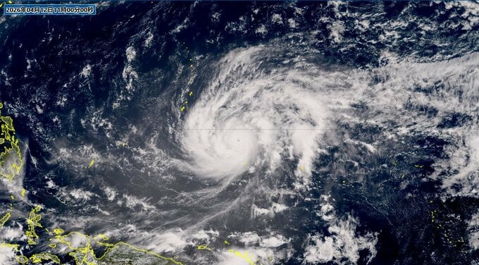 【台風情報】非常に強い台風4号（シンラコウ）さらに発達の見込み 17日頃に小笠原近海へ【雨と風のシミュレーション】　|　富山のニュース｜天気・防災｜チューリップテレビ