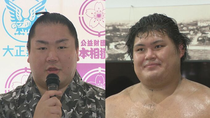 スピード昇進の“大の里”と再入幕の“輝”…故郷で記者に語る「情けない相撲は取らない」相撲王国・石川の注目力士|TBS NEWS DIG