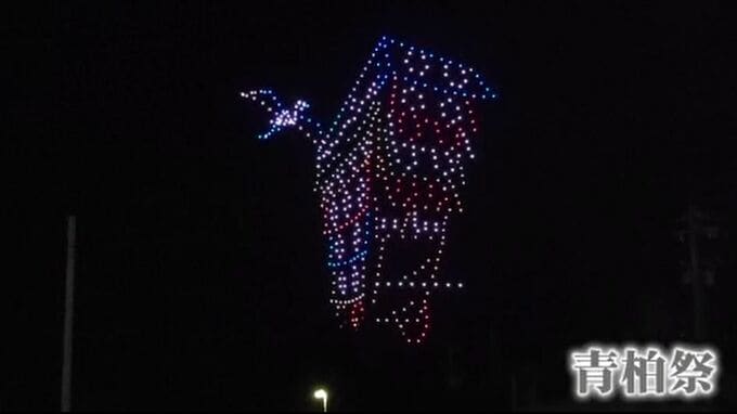 500基のドローンが和倉温泉の夜空に描く復興の願い 「この地で頑張っていく」ドローンショー|TBS NEWS DIG