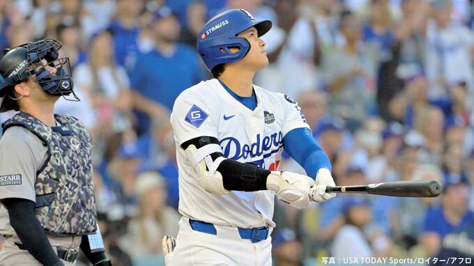 熱狂のWS初戦、大谷翔平の初打席は大飛球も中飛 “ライバル”ジャッジは2打席連続の空振り三振|TBS NEWS DIG