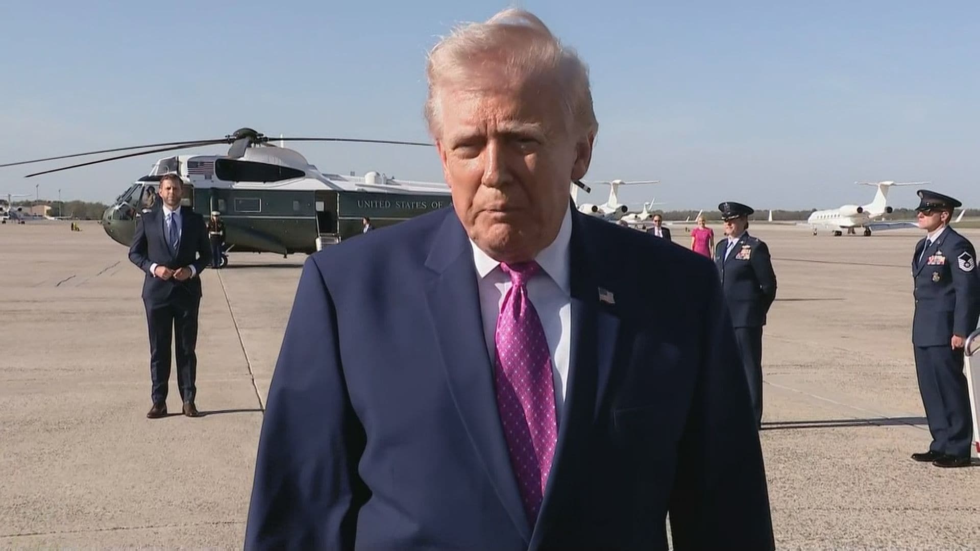 トランプ大統領「イランは交渉のテーブルに戻ってくる」電話出演した