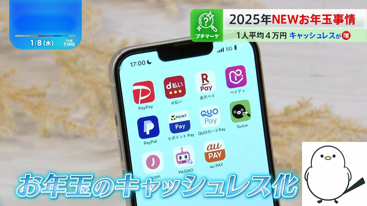 お年玉も“キャッシュレス”…「投資の知識も身につく」一方で、子どもは“現金派”ナゼ？【THE TIME,】 | TBS NEWS DIG