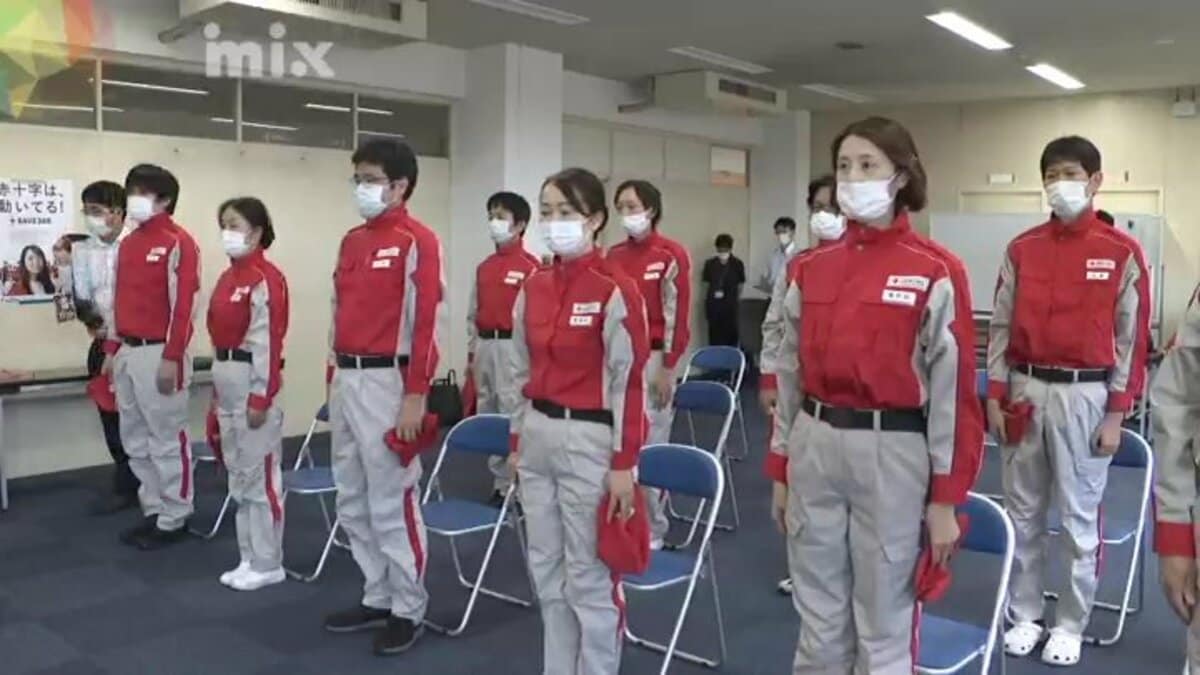 被災地などで医療救護活動・日本赤十字社救護員 山口県内で117人任命