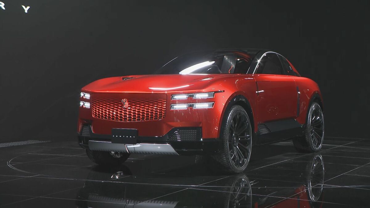 世界に1台だけの試作車 ｢センチュリー｣のクーペや…｢ランクル｣の新モデルも “車の祭典”ジャパンモビリティショー