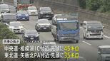 お盆の渋滞予測　激しい渋滞も 中央道で最大45㎞|TBS NEWS DIG
