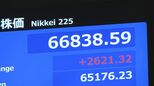 【速報】日経平均株価 一時2600円超の上昇 6万6000円台を回復 中東での戦闘終結の期待から|TBS NEWS DIG
