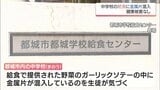 都城市の中学校で給食に金属片が混入　健康被害は確認されず　　|TBS NEWS DIG