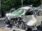 大破した車… 国道317号・水ヶ峠トンネル内で車同士が正面衝突 軽乗用車の運転手(54)が死亡 軽乗用車が車線はみ出したか | 愛媛のニュース - Nスタえひめ|あいテレビは6チャンネル