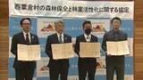 「豊かな森を後世に」岡山・西粟倉村と住宅メーカーが協定 苗木育成や植林も | 岡山・香川のニュース | 天気 | RSK山陽放送