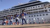 クルーズ客船「レガッタ」が岩手・宮古港に初寄港 児童が踊りで歓迎 | IBC NEWS | IBC岩手放送