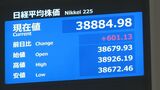 【速報】日経平均株価が一時600円以上値上がり|TBS NEWS DIG