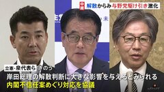 解散からみ与野党駆け引き激化　野党側 内閣不信任案の提出についてきょうにも対応決める方針　会期末まで6日| TBS CROSS DIG with Bloomberg