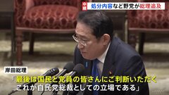 野党側が岸田総理を追及「総理自身の処分がないのはおかしい」自民党内にも不信感漂う【記者解説】| TBS CROSS DIG with Bloomberg