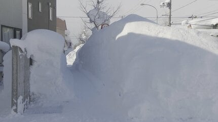 2日夜遅くにかけ さらに積雪増加の見込み これまでに青森県内では津軽