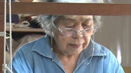 八重山上布が国の重要無形文化財に 文化審議会 新垣幸子さんを人間国宝