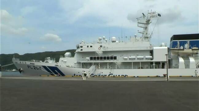 新造巡視船あまみ就役披露式　奄美海上保安部　鹿児島|TBS NEWS DIG