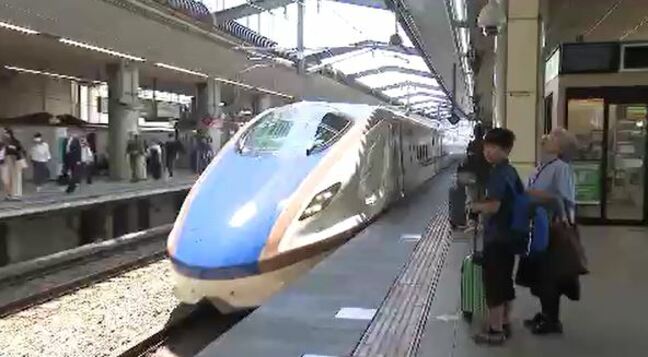 南海トラフ地震臨時情報や台風接近もあったお盆　北陸新幹線の利用客15％増　特急あずさ・しなのも⇗　松本空港発着便は1.4ポイントアップ|TBS NEWS DIG