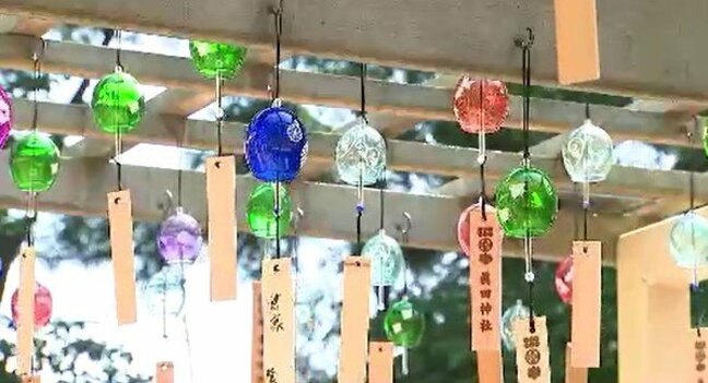 800個の風鈴が涼を演出…上田市、飯田市南信濃、飯田の3地点で猛暑日に　21地点で今年最高を観測　熱中症の疑いで12人が搬送|TBS NEWS DIG