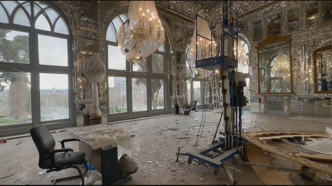 イラン・テヘランのユネスコ世界遺産ゴレスターン宮殿に被害 アメリカとイスラエルの攻撃で|TBS NEWS DIG