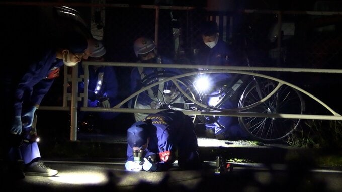 国道250号で自転車の男子大学生（19）が車にはねられる　車は現場から逃走【岡山】　|TBS NEWS DIG