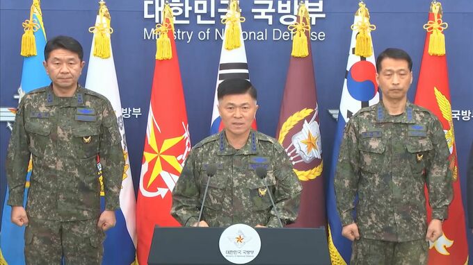 パイロットが訓練前日に投下地点の座標をシステムに誤入力　韓国軍戦闘機の爆弾誤投下事故で軍が中間調査結果を発表　韓国空軍トップは謝罪|TBS NEWS DIG