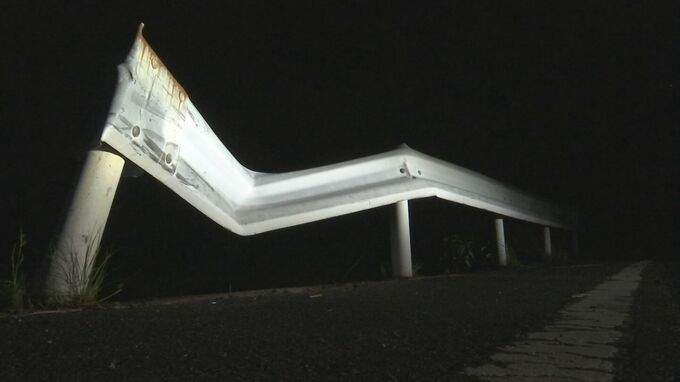 高齢女性運転の乗用車がガードレールに衝突　助手席の夫が意識不明の重体　島根県雲南市の町道|TBS NEWS DIG