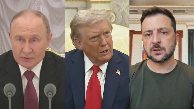 米・ロシア・ウクライナ首脳会談　米政府がハンガリー・ブダペスト開催で調整　米報道|TBS NEWS DIG