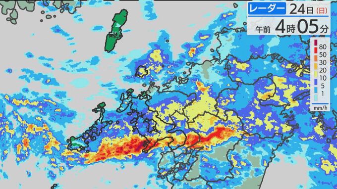 長崎市などで24時間降水量200ミリ超え　島原半島では国道が一時通行止めに　|　長崎のニュース | 天気 | NBC長崎放送