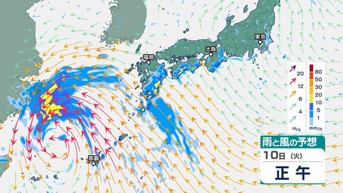関東甲信・東海は10日夜にかけ「雷を伴った激しい雨」　東京・神奈川・千葉などでは「警報級の大雨」となる可能性|TBS NEWS DIG