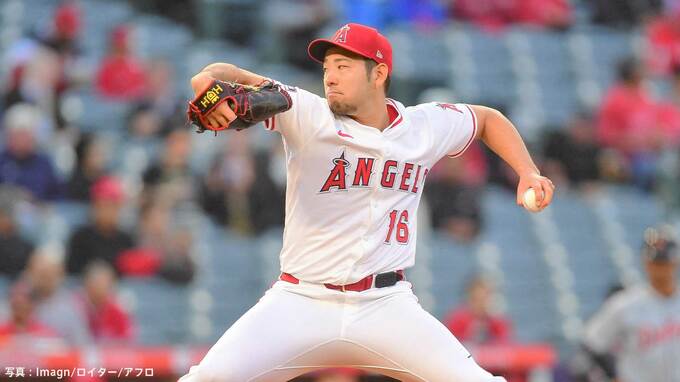 菊池雄星、移籍後7戦目でいまだ白星なし...5回2失点で勝利投手権利も、エ軍は6連敗、終盤大量失点で崩壊|TBS NEWS DIG