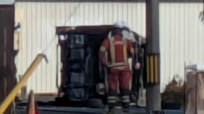 【速報】岡山市東区で車が炎上　消防が出動中　けが人がいる模様　|TBS NEWS DIG