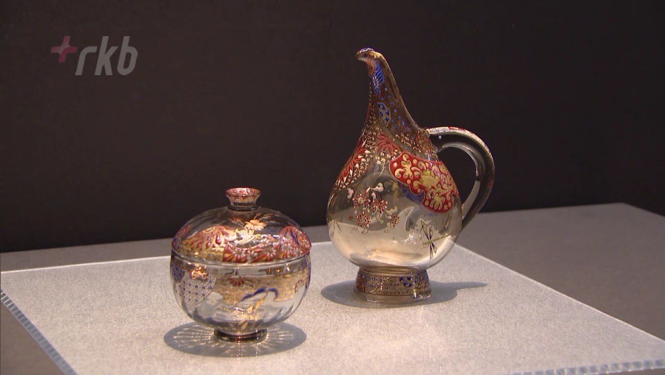新しい芸術”欧州のガラス工芸品「アール・ヌーヴォーガラス展」九州