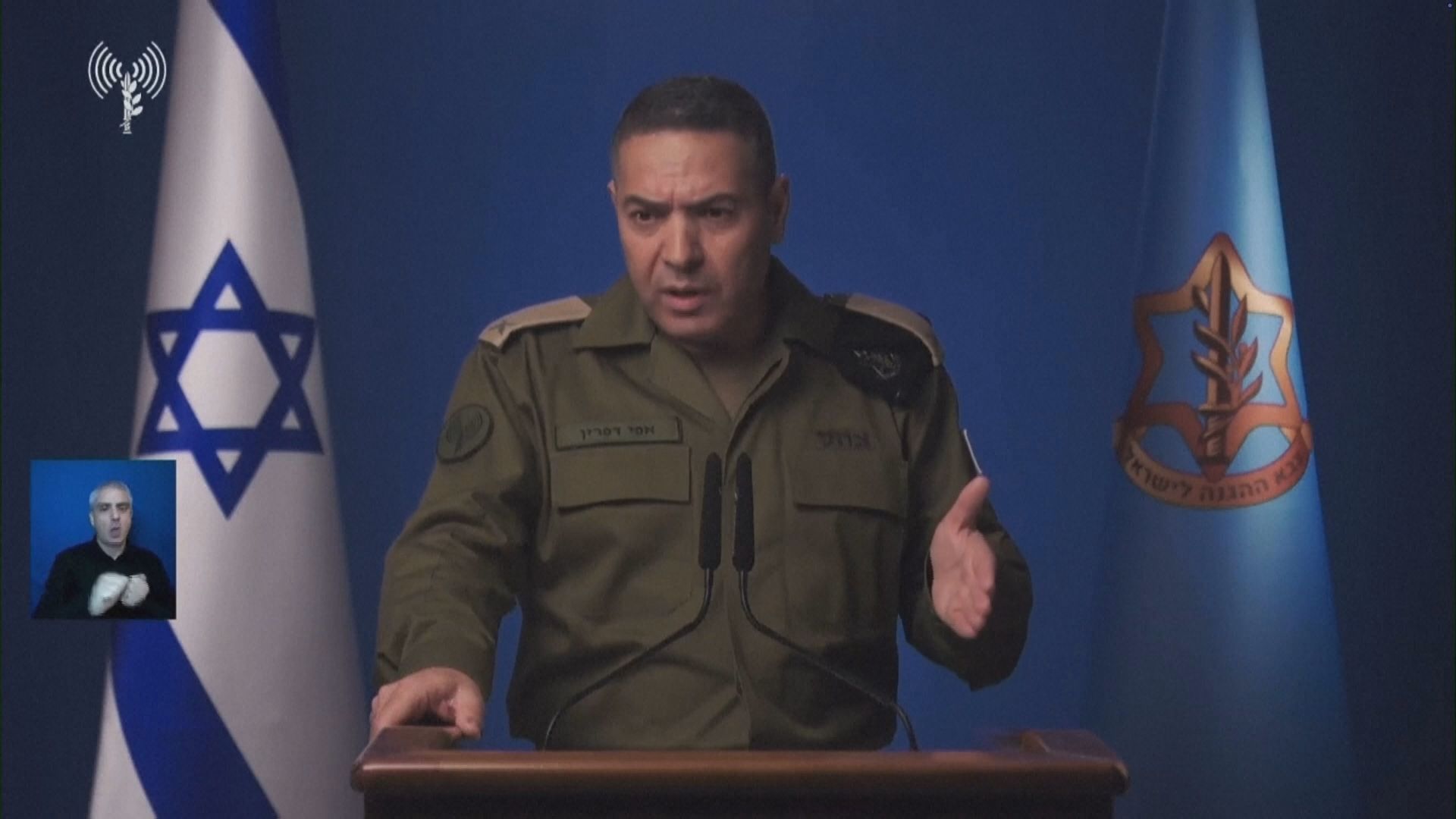 イスラエル軍報道官 フーシ派の参戦「想定して準備をしていた