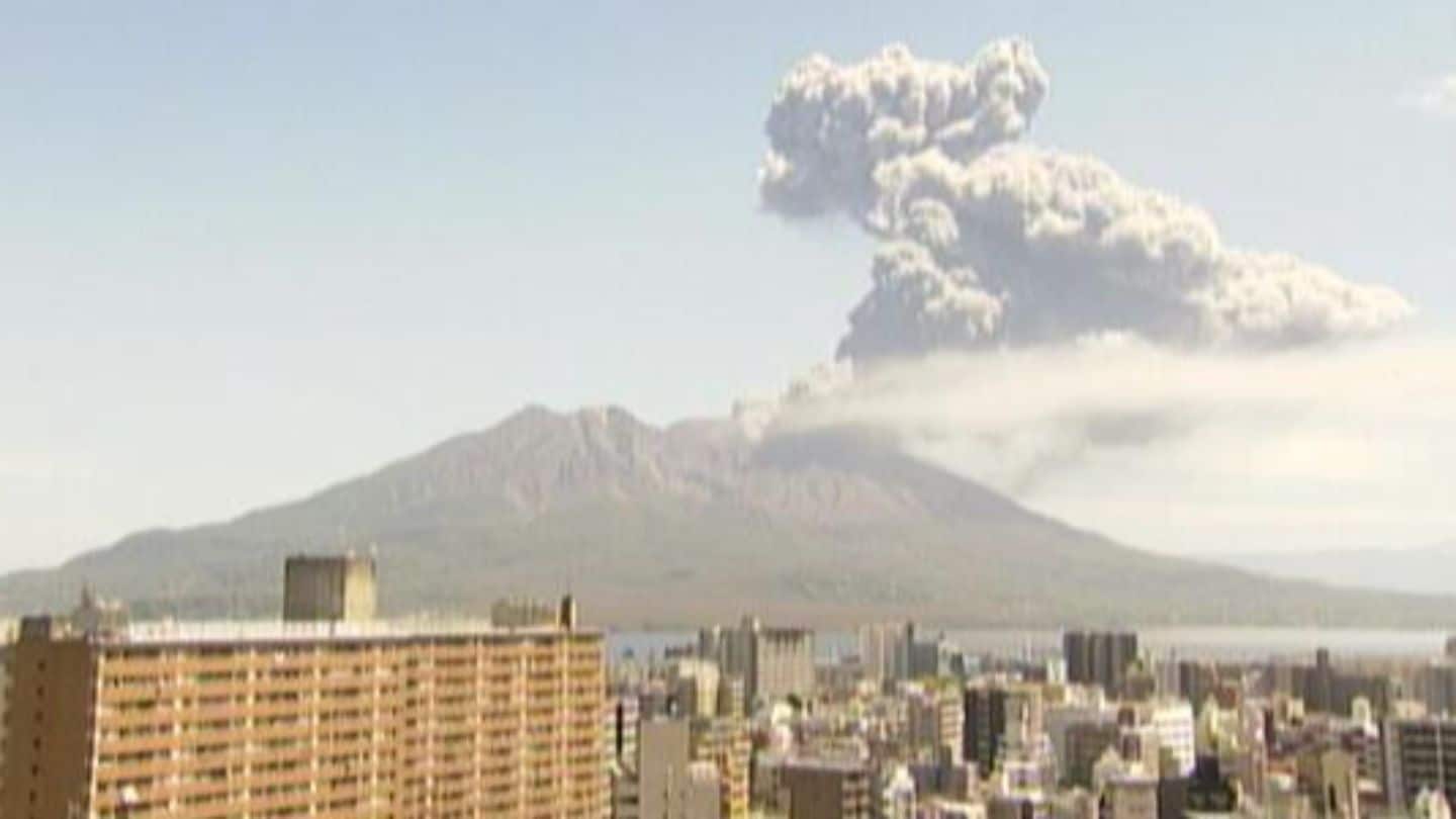 桜島が爆発 噴煙3400メートル 火山灰は垂水・鹿屋方向へ | 鹿児島の