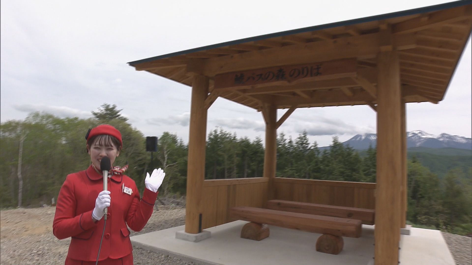 「バスが停まらない停留所」って何だ？　正体は…観光バスグループが設置した眺望バツグンの展望台だった！