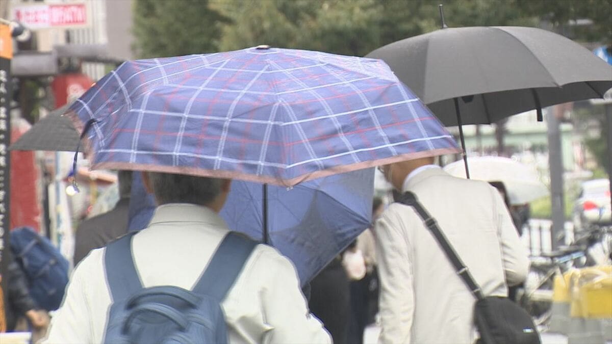 きょうも雨　甲府は9月に入って14日連続で過去132年で初　熱帯低気圧は今後、台風に変わり、北上へ　山梨