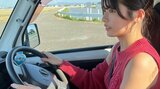 【あまつめ】ちとせよしのさん「久しぶりに軽トラ運転しました」地元の空の下で笑顔|TBS NEWS DIG