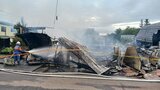 秋田大仙市で住宅など4棟を焼く火事 火元の焼け跡から2人の遺体発見 火元に住む夫婦と連絡取れず|TBS NEWS DIG