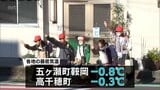 五ヶ瀬町で-0.8℃など　宮崎県内は2月中旬から下旬並みの寒い朝に|TBS NEWS DIG