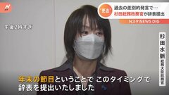 「内閣に迷惑かけられない」辞表提出の杉田総務政務官| TBS CROSS DIG with Bloomberg