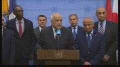 “イスラエルがガザ地区ラファでの地上作戦に踏み切らないよう行動を”パレスチナ国連大使が安保理に訴え| TBS CROSS DIG with Bloomberg