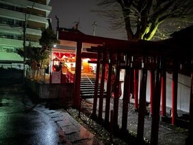 長野市役所近くの稲荷社で薪40本が焼ける　年越しで暖を取るための火は消された状態　警察が不審火の可能性も含め調べる|TBS NEWS DIG