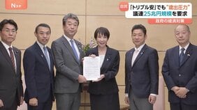 「トリプル安」の中　経済対策めぐり与党内から“規模上積みの圧力” 議連25兆円規模を要求　相次ぐ“積極財政”の声|TBS NEWS DIG