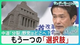 中道「分裂」野党はどこへ？自民に対抗する”核となる野党”不在に・・　もうひとつの「選択肢」としての野党【サンデーモーニング】|TBS NEWS DIG